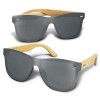 Silver Full Bamboo Mirror Sunnies